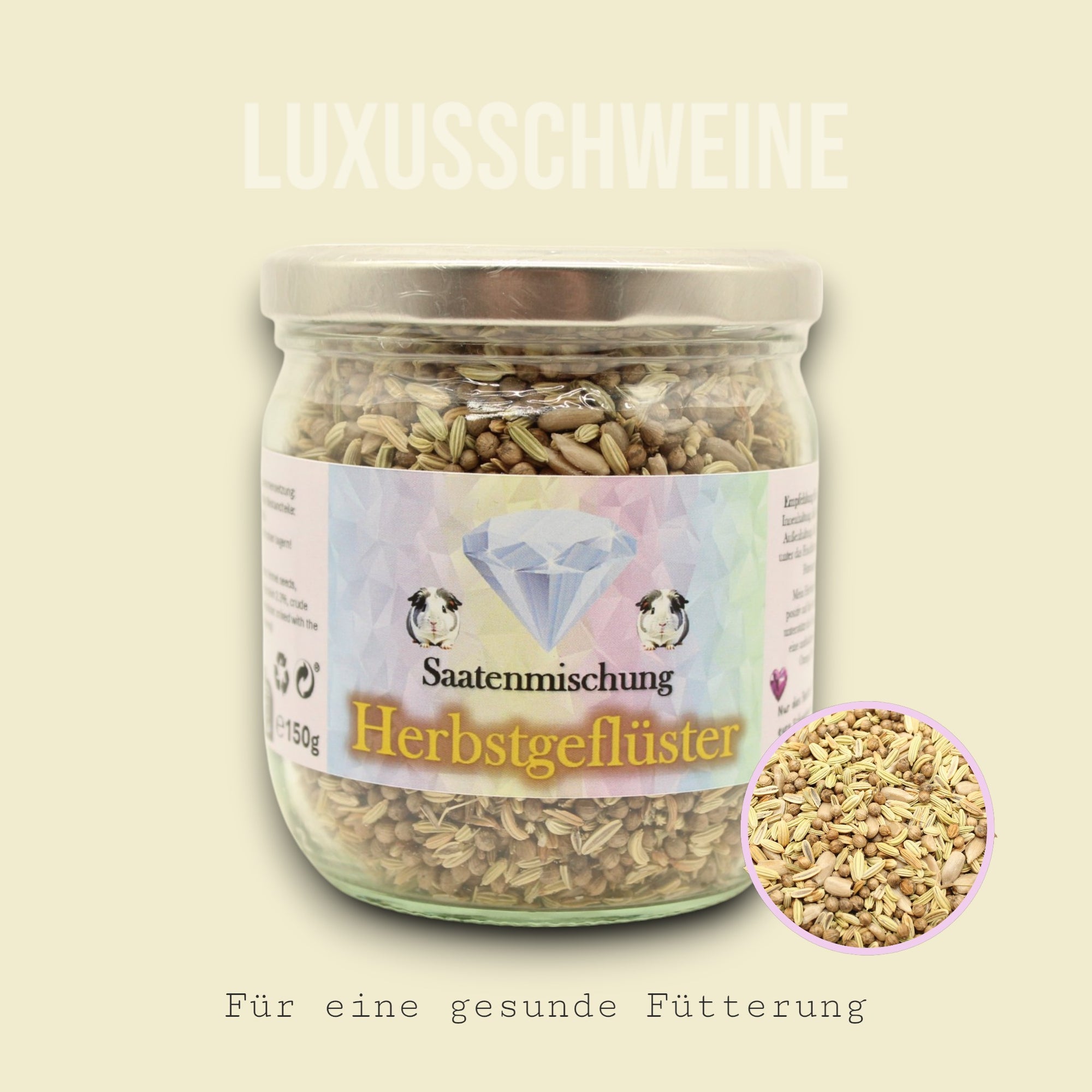 🍁 Herbstgeflüster – die goldene Jahreszeit im Napf deiner Schweinchen 🍂