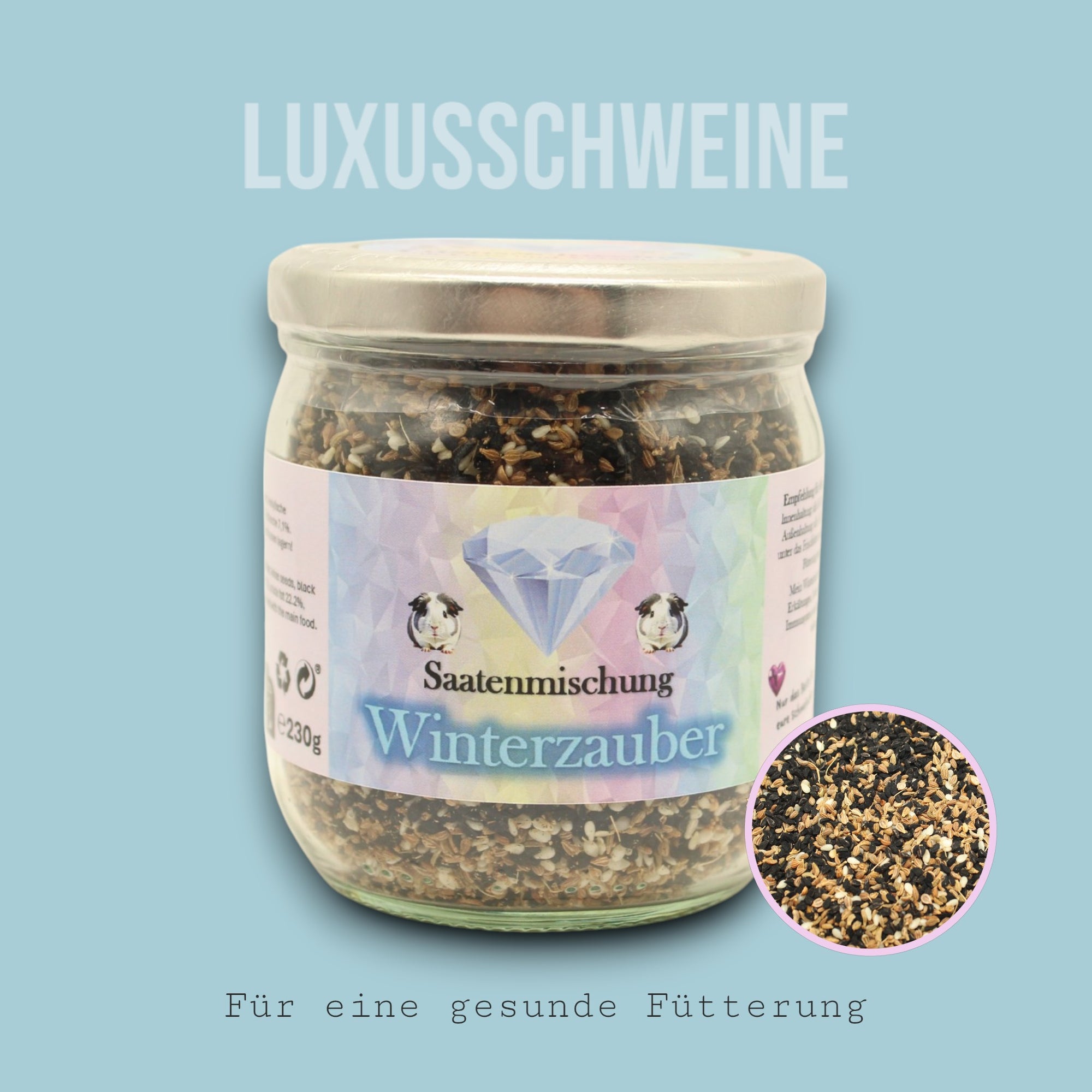 ❄️ Saatenmischung „Winterzauber“ – wohltuend & kraftvoll für die kalte Jahreszeit