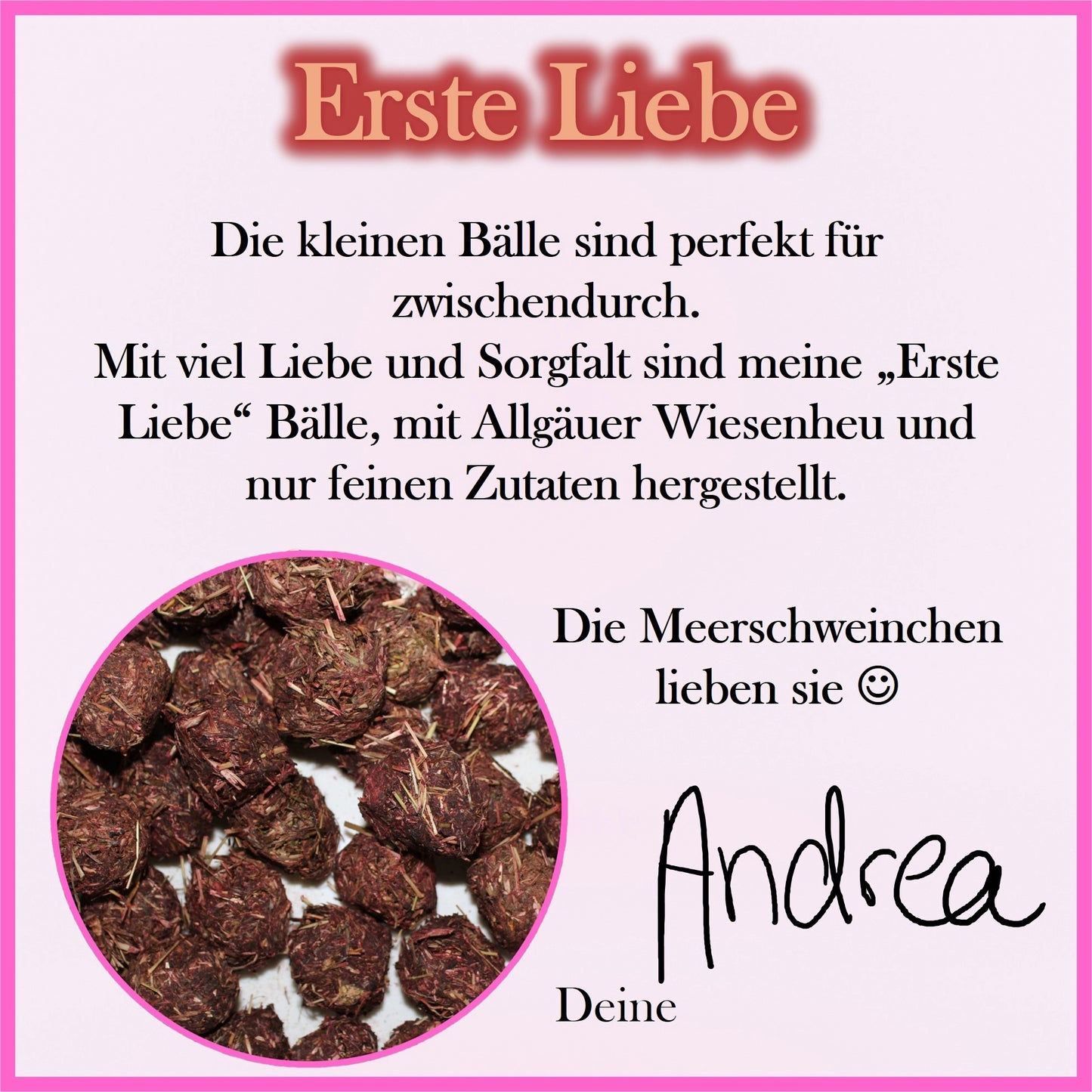 Erste Liebe - Premium Snack Bälle