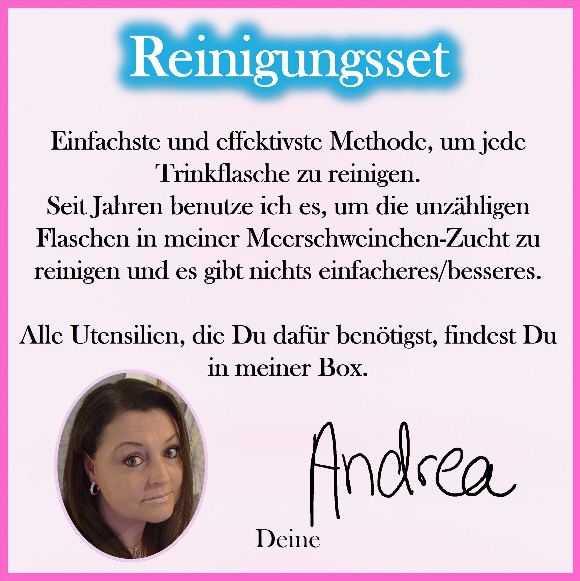 🧼 Flaschenreinigungsset – für hygienisch sauberes Trinkwasser