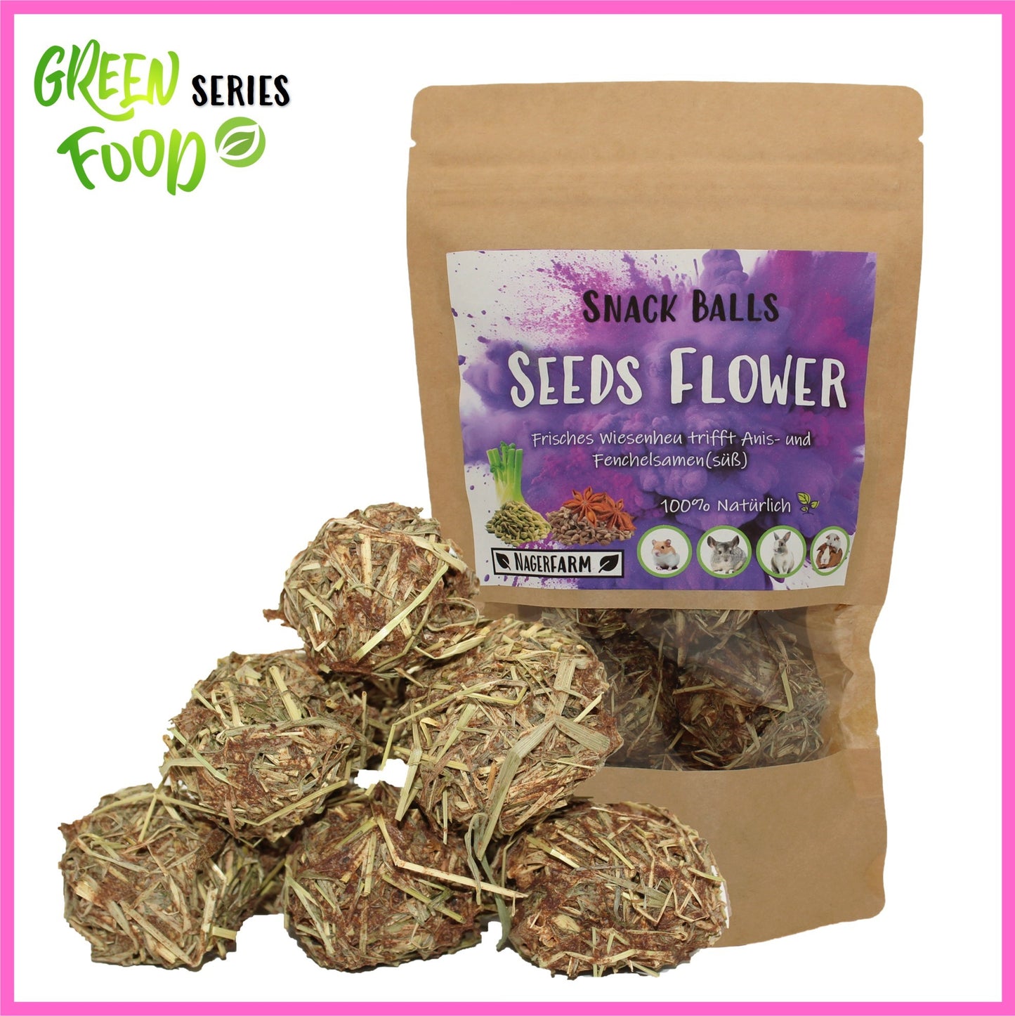 Snack Balls - Seeds Flower