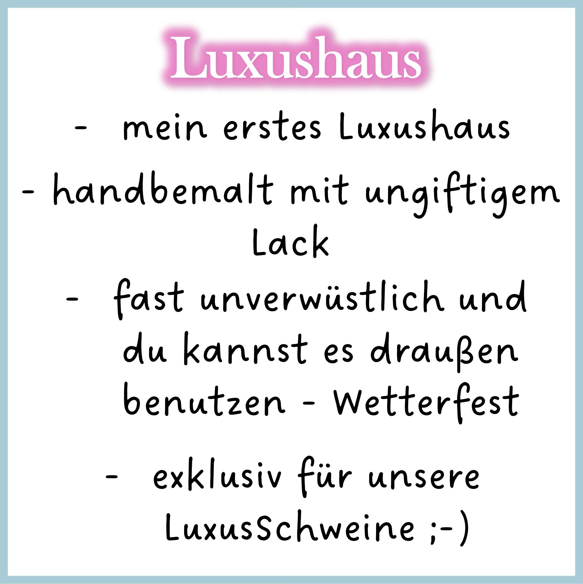 🏡✨ Luxushaus 1.0 – Weil dein Meerschweinchen mehr verdient!
