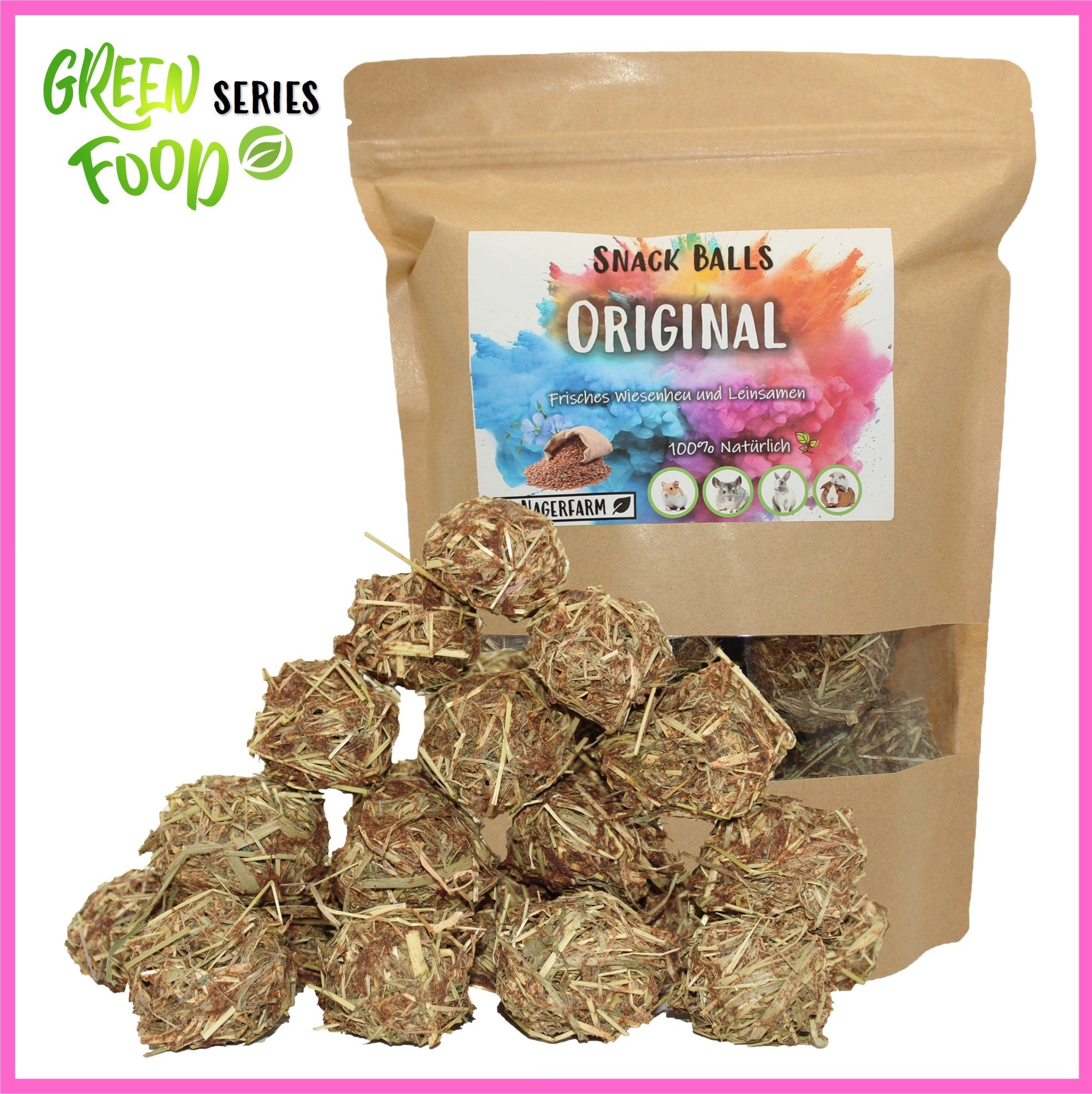 🟢 Snack Balls Original – Glücklichmacher für Meerschweinchen