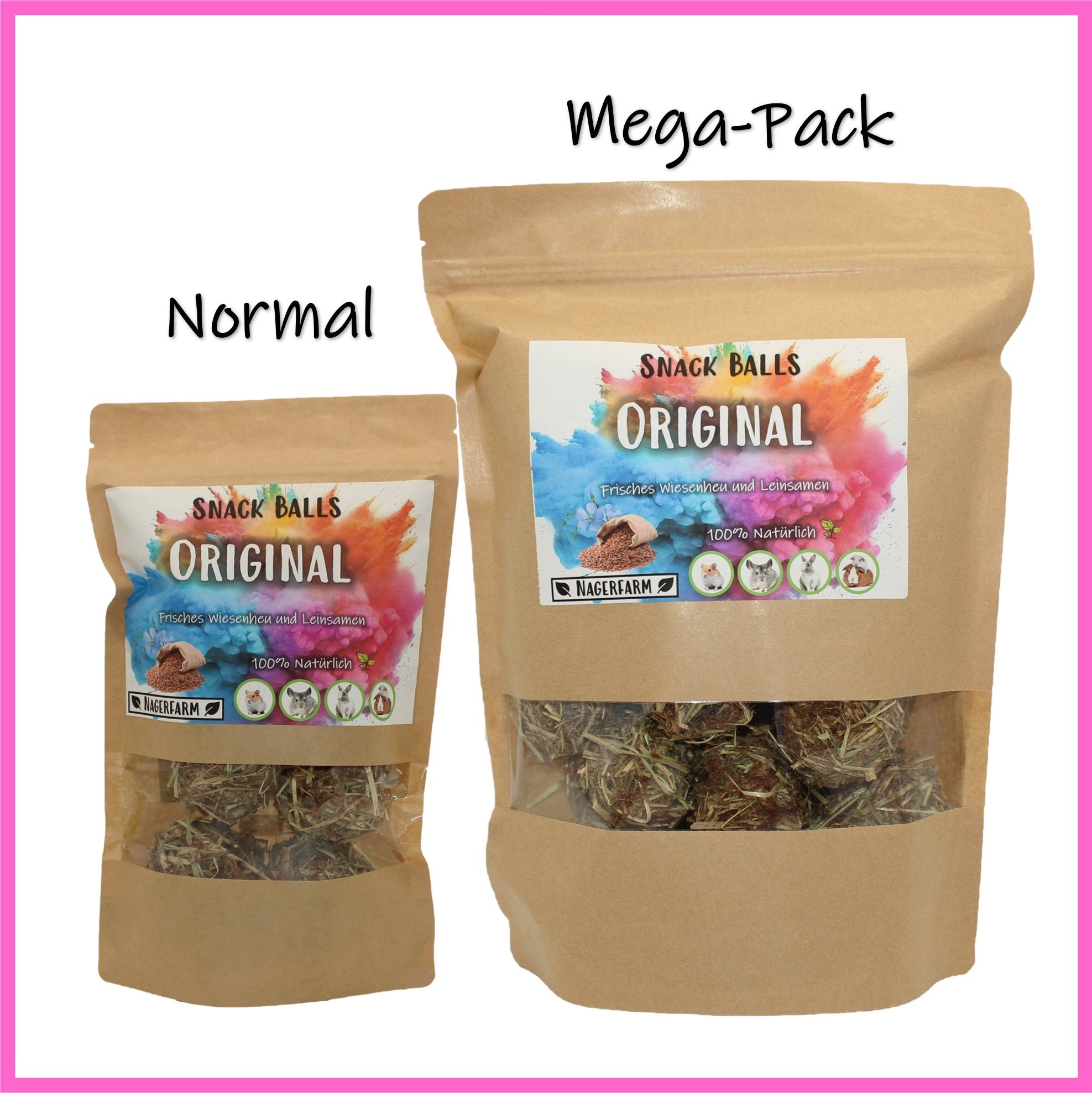 🟢 Snack Balls Original – Glücklichmacher für Meerschweinchen