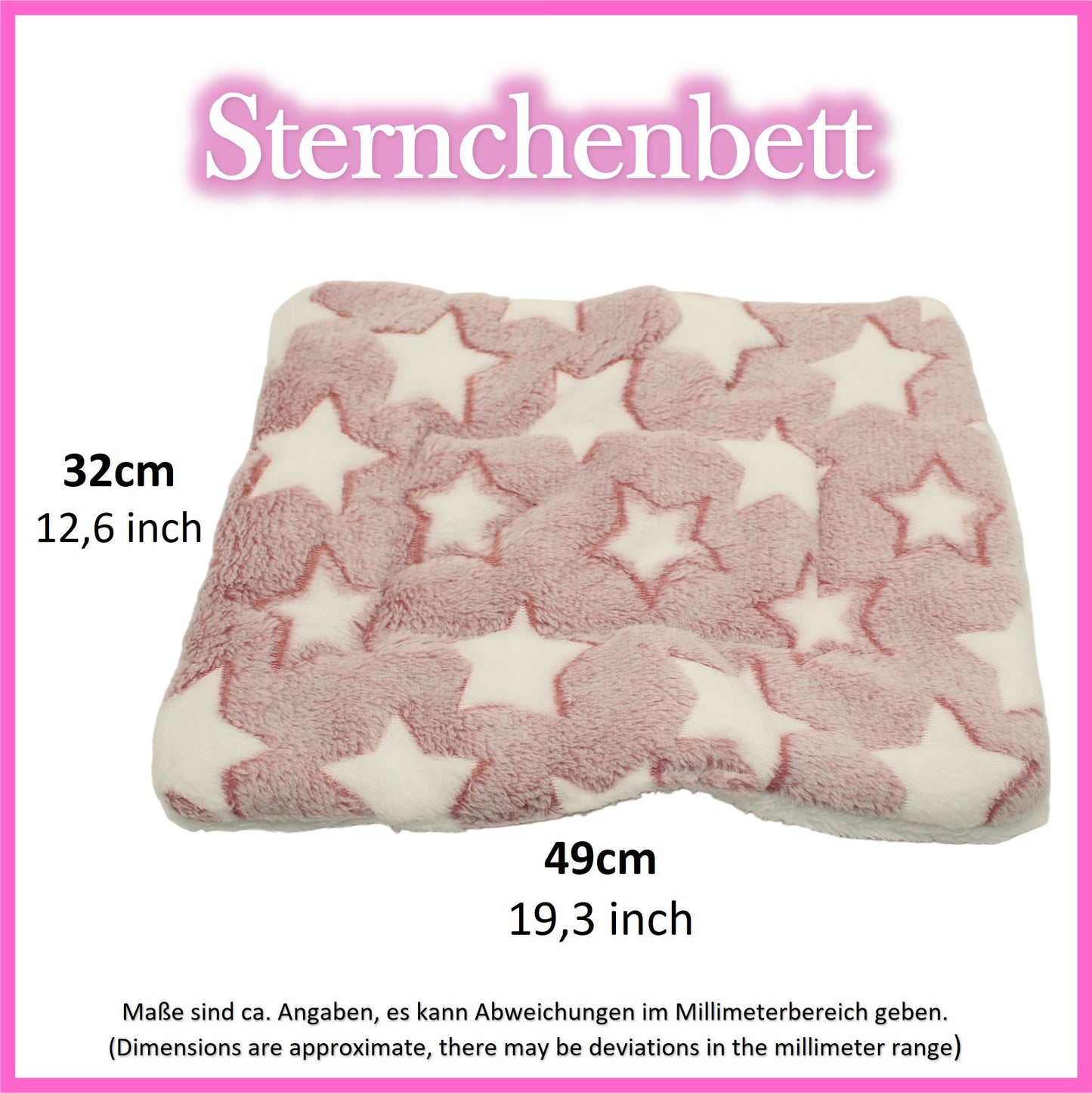 Sternchenbett - Rosa