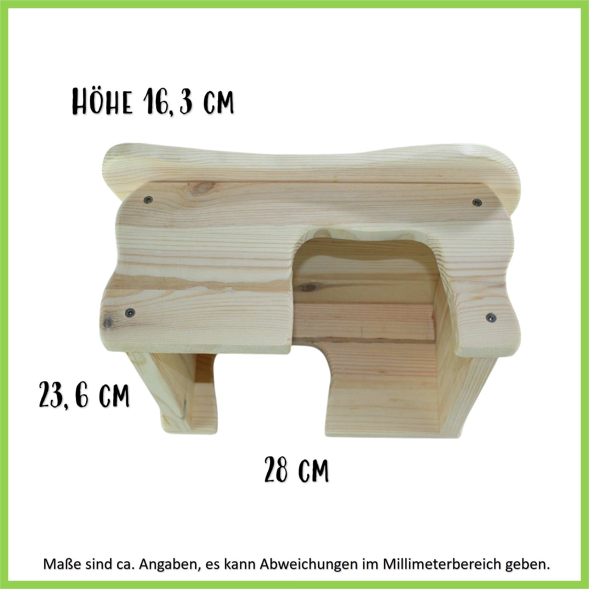 🐹 Farmhaus 1.0 – Gemütliches Schlafhäuschen für Meerschweinchen