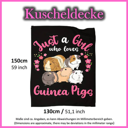 Kuscheldecke - Just a Girl