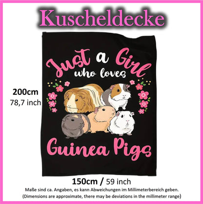 Kuscheldecke - Just a Girl