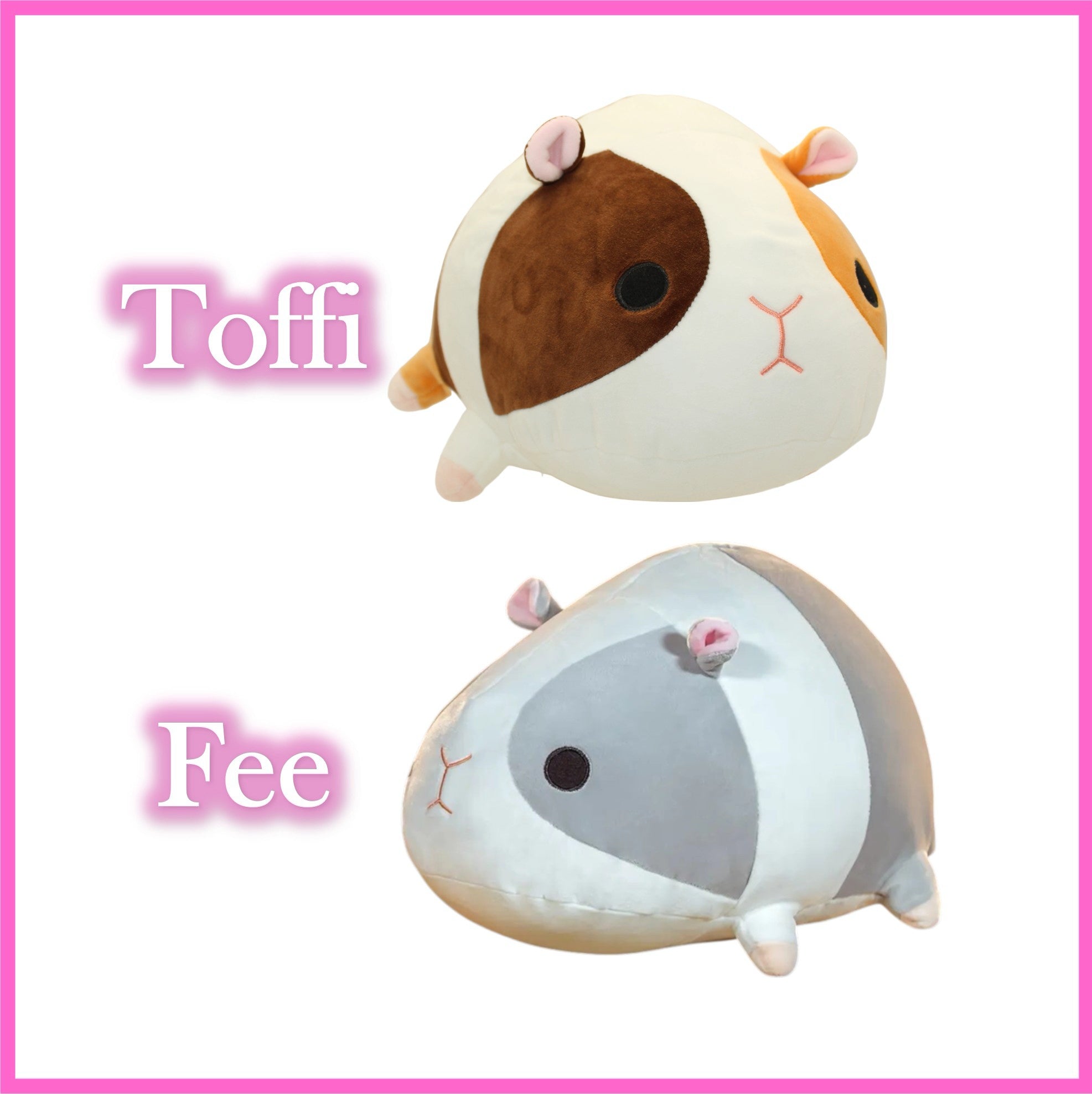 🐹 Toffi & Fee – Zwei super süße Meerschweinchen-Kuscheltiere zum Verlieben