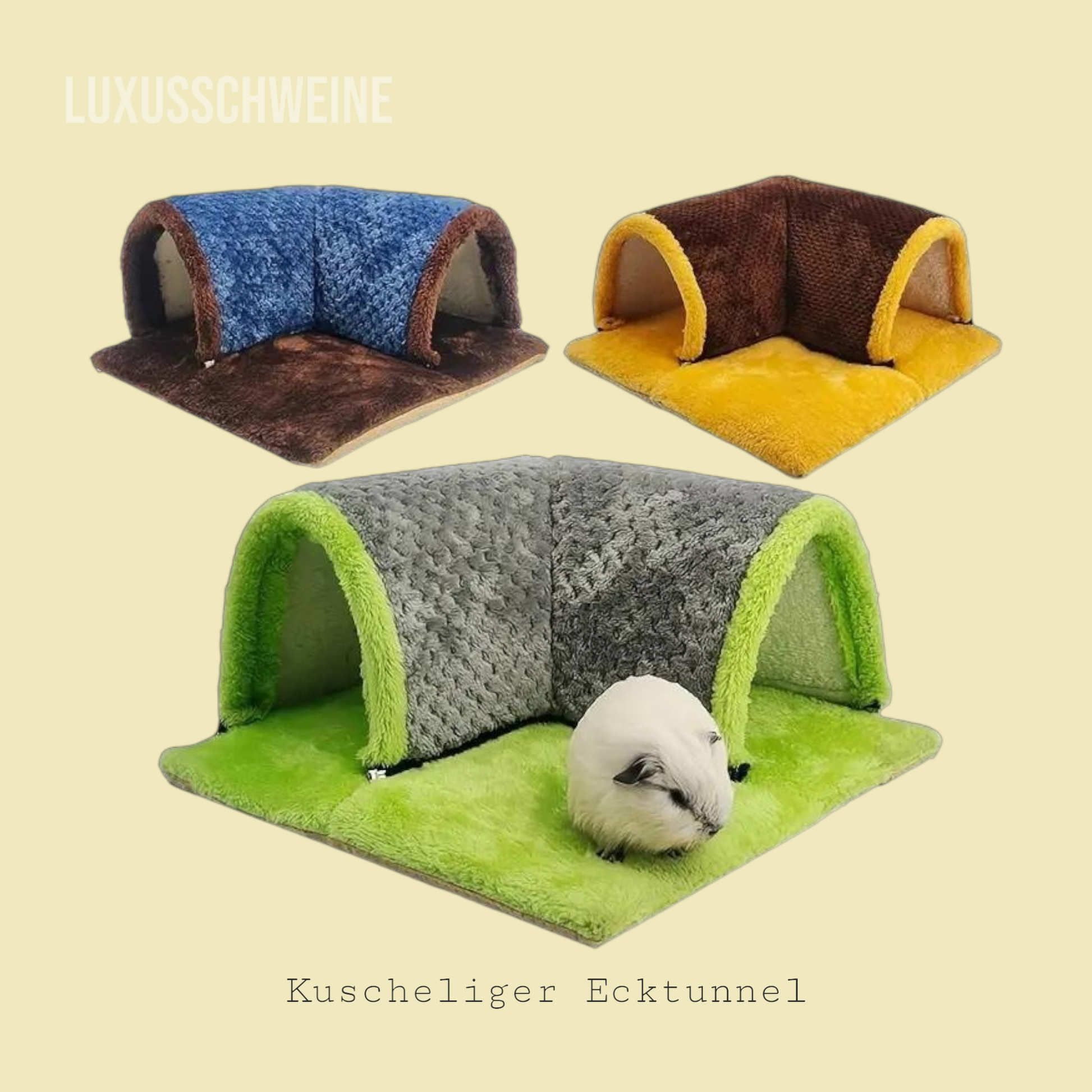 Ecktunnel in 3 Farben