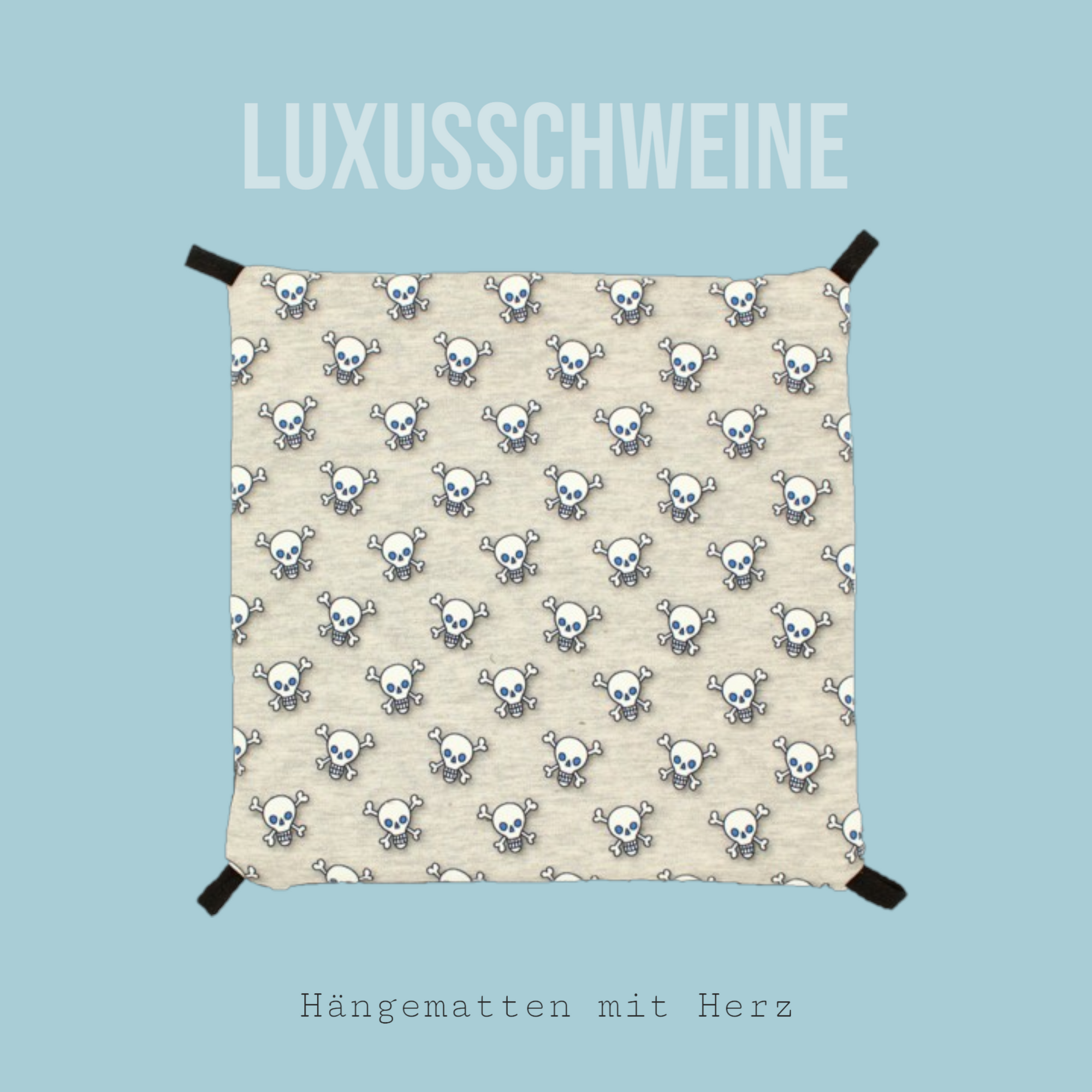 💀Hängematte Totenkopf💀– Lieblingsplatz für kleine Rebellen mit Flauschfaktor