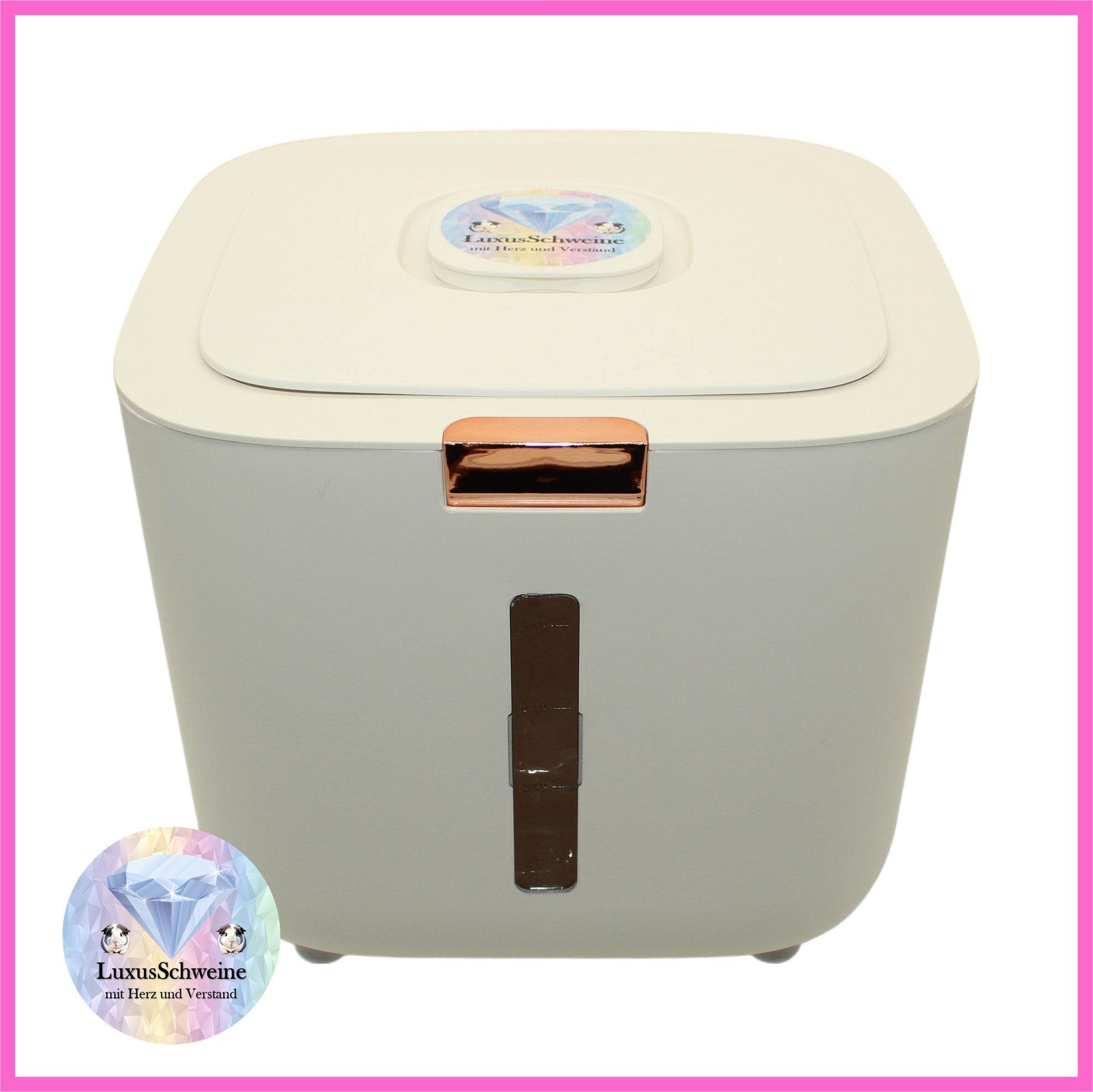 🐹🌟 Futterbox – Ein Hauch von Luxus für dein Futterlager!