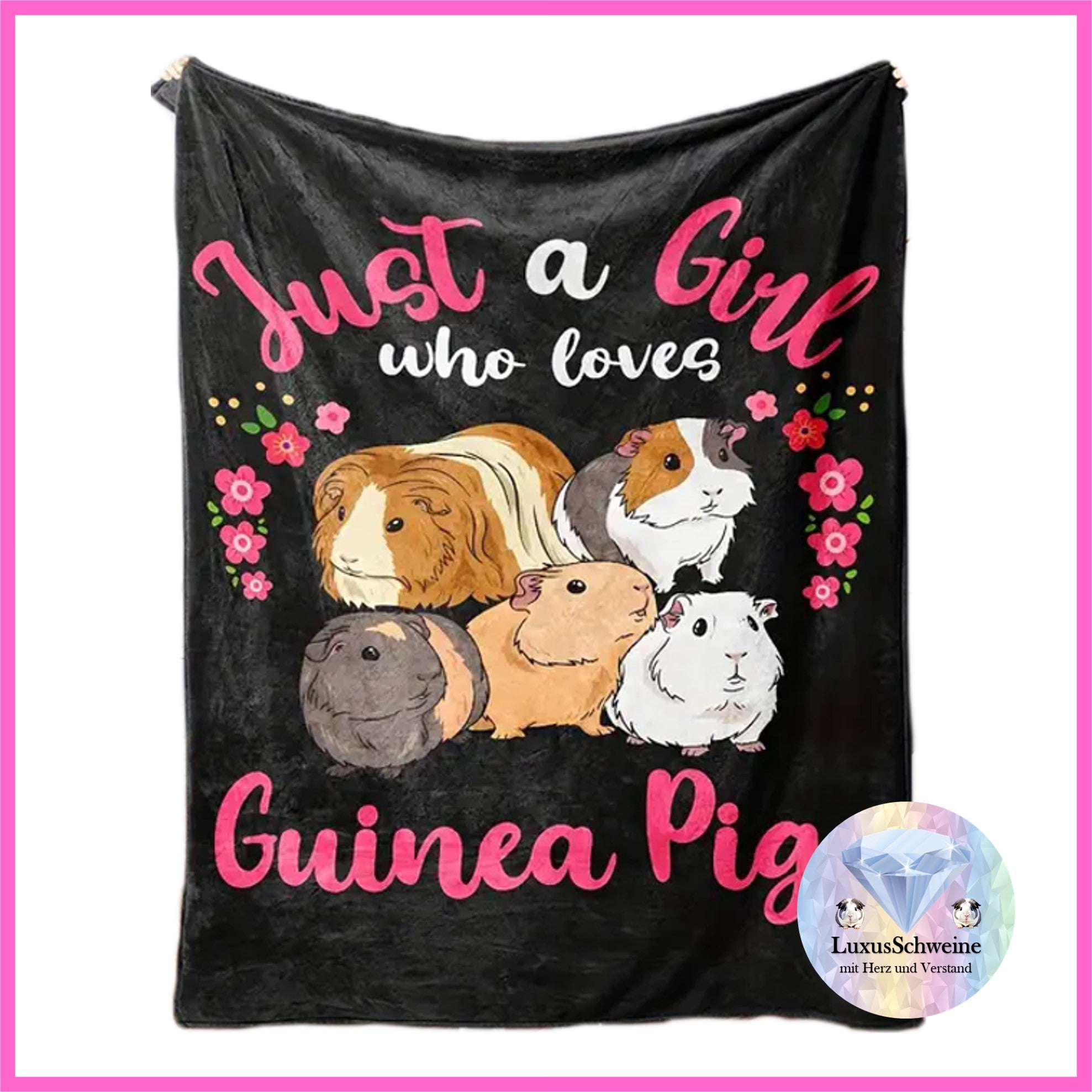 Kuscheldecke - Just a Girl