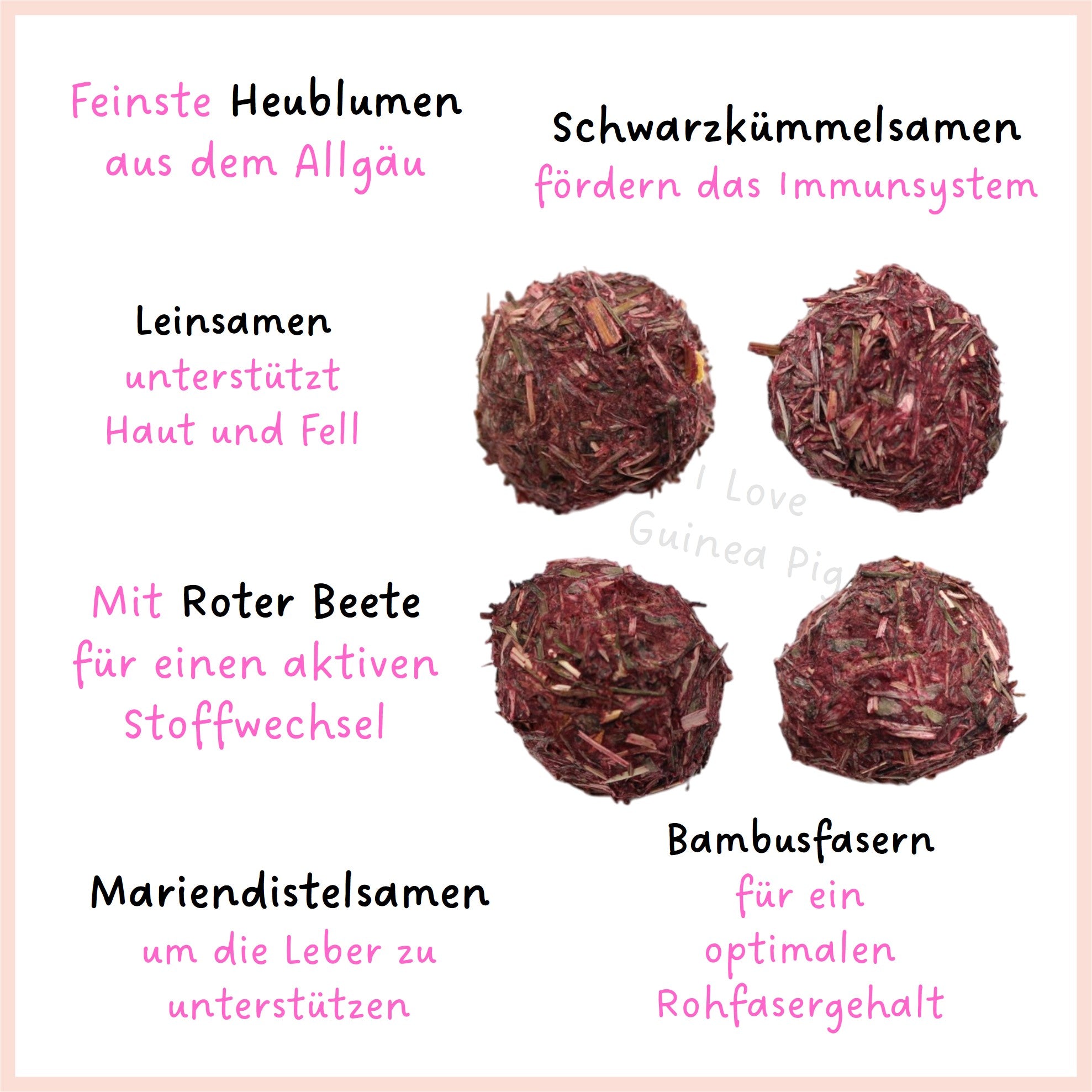 💘 Erste Liebe – Premium Bälle für deine Meerschweinchen