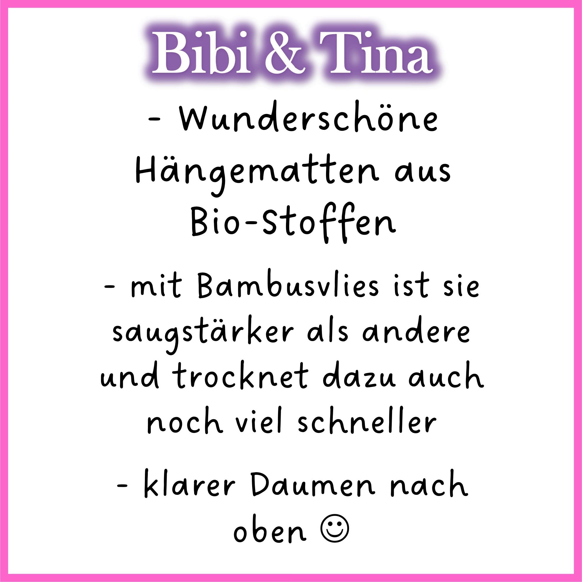 🐹Hängematte "Bibi & Tina" – Natürlich kuschelig & einfach zum Verlieben!