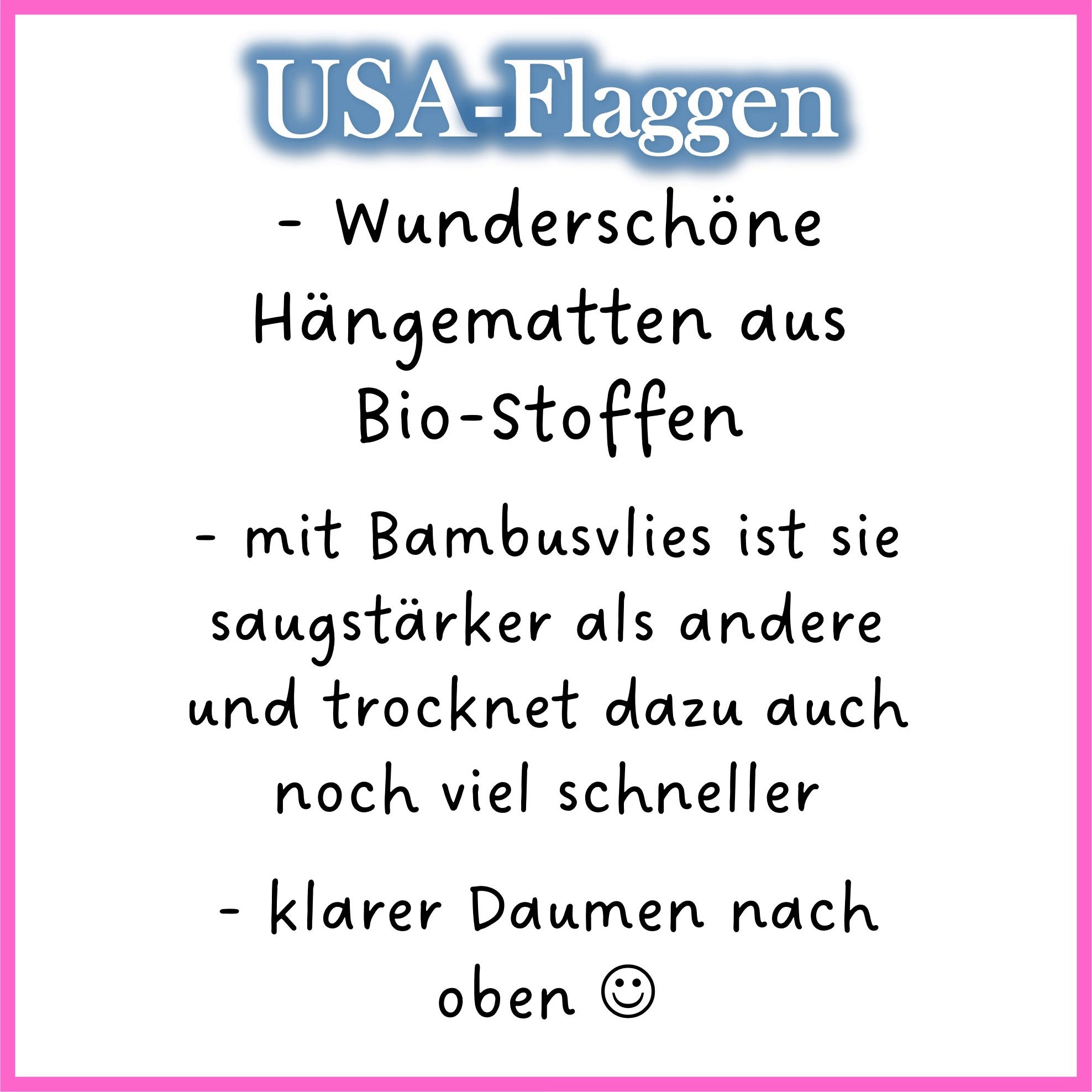 USA-Flaggen-Hängematte – Limitiert