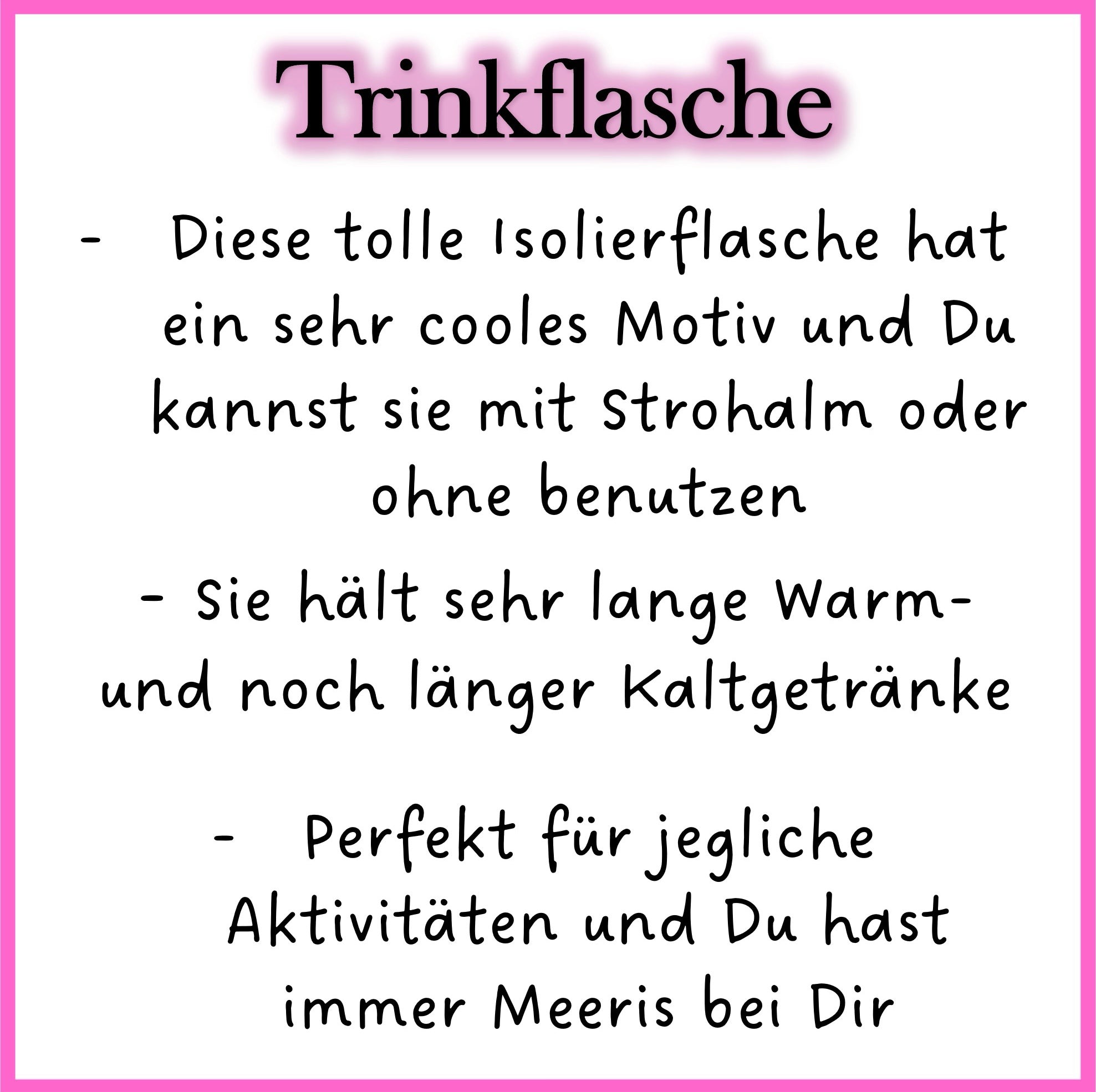 🎂 Trinkflasche „Geburtstags-Meeri“ – süßer Becher für jeden Tag