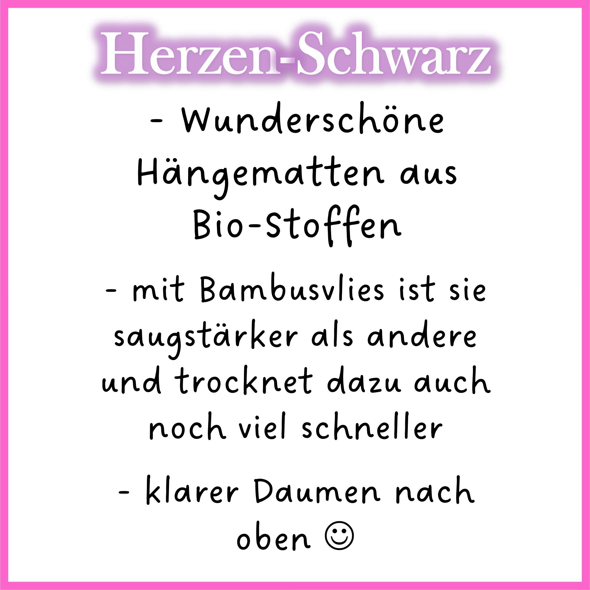 🖤 Hängematte „Herzen Schwarz“ – Bunte Herzen auf elegantem Schwarz