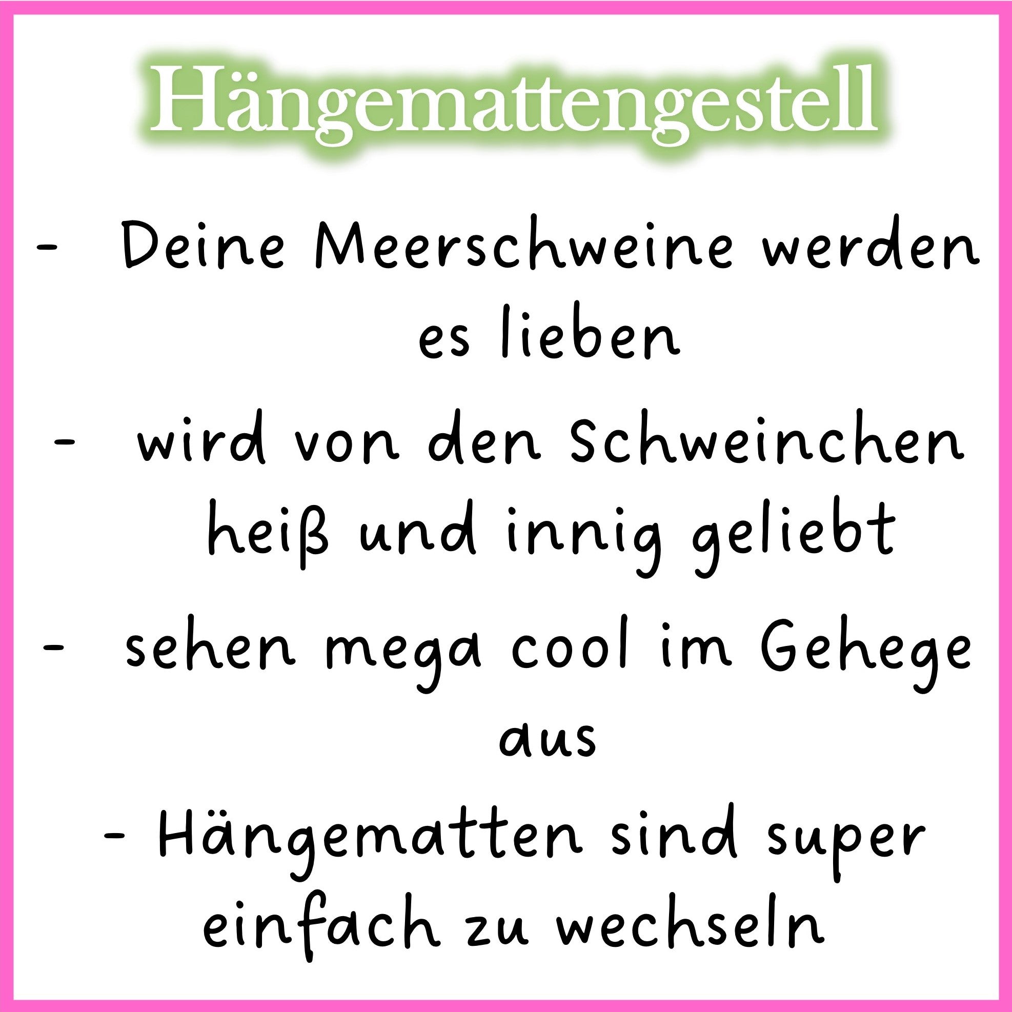 Hängemattengestell mit Matte