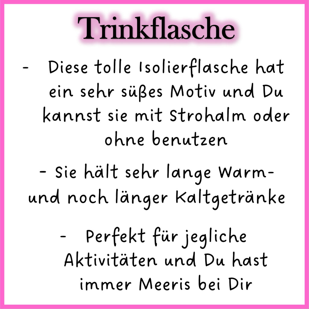 🌼 Trinkflasche „Wiesenzauber mit Meerschweinchen“