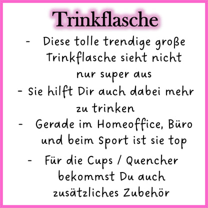 Trend Trinkflasche - Just a Girl who loves guinea pig