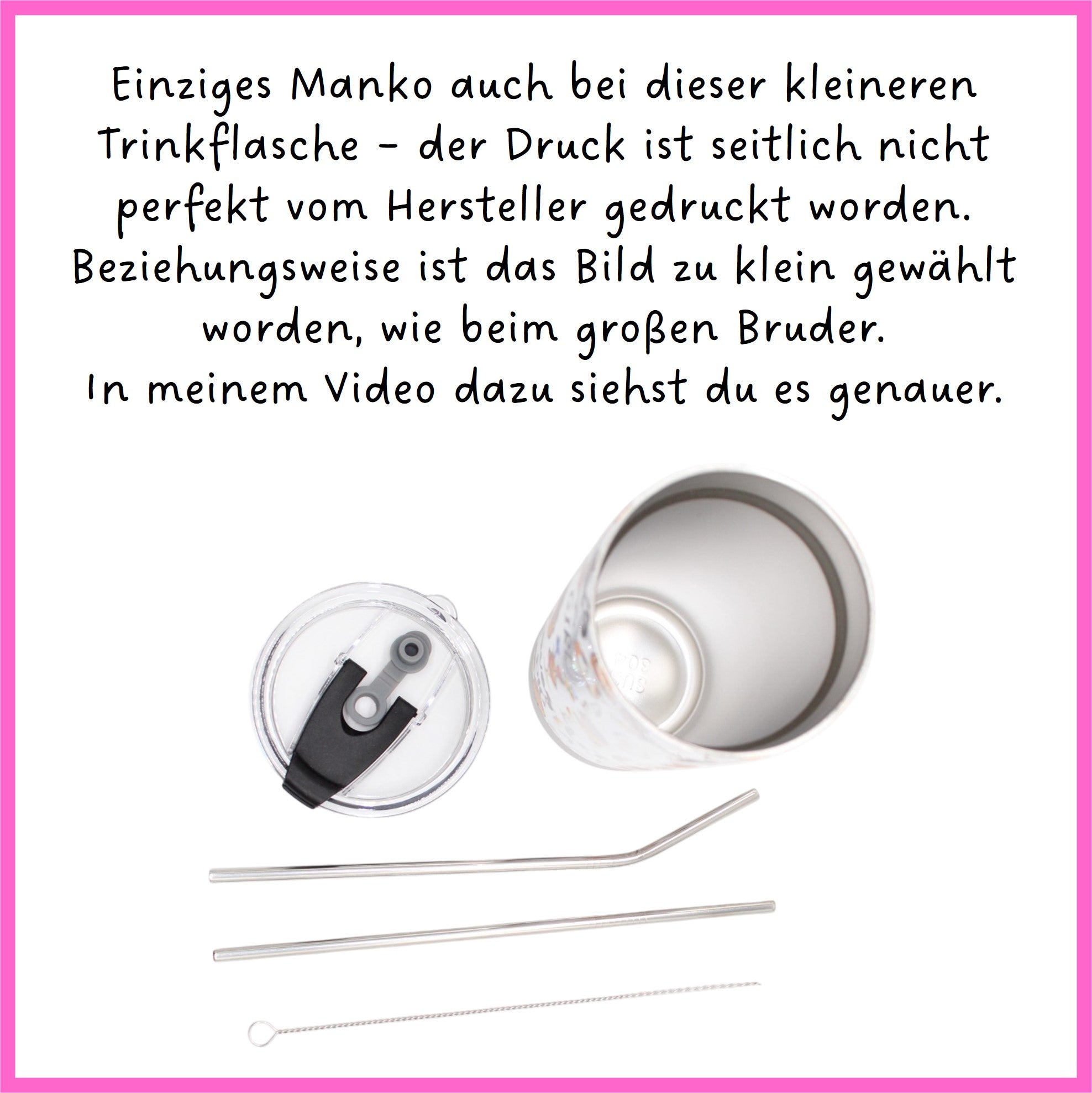 💖 Trinkflasche „Just a Girl who loves Guinea Pigs“ – kompakt & süß